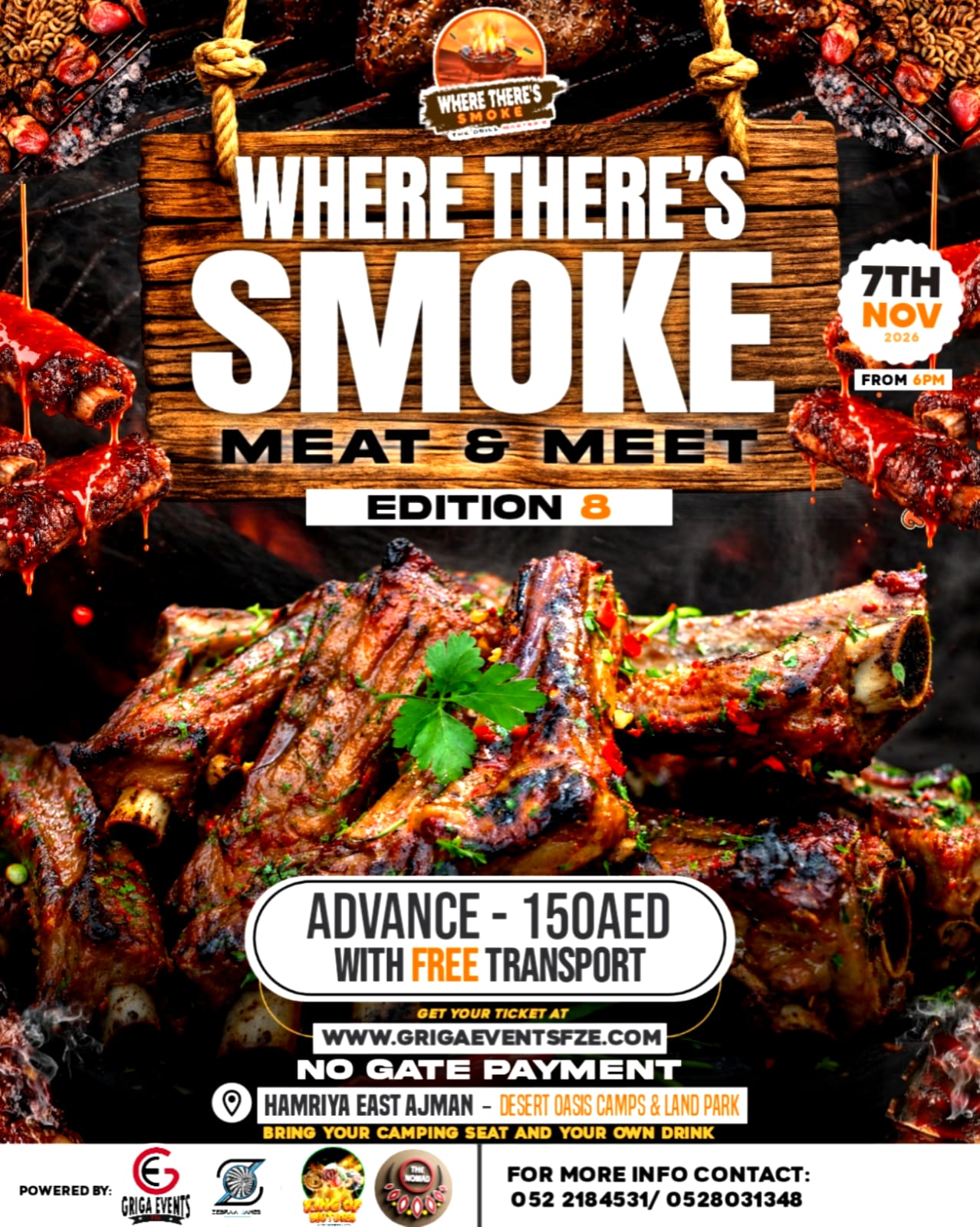 Where There's Smoke Edition 8 poster